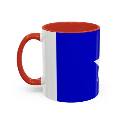 Flag of Qrendi 1993 to 2000 Malta - Accent Coffee Mug - Go Mug Yourself