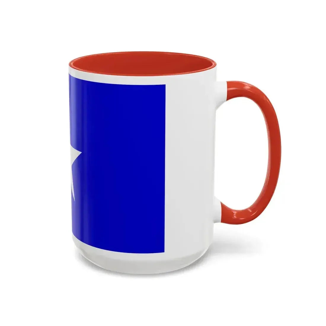 Flag of Qrendi 1993 to 2000 Malta - Accent Coffee Mug - Go Mug Yourself