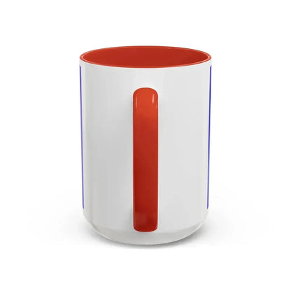 Flag of Qrendi 1993 to 2000 Malta - Accent Coffee Mug - Go Mug Yourself