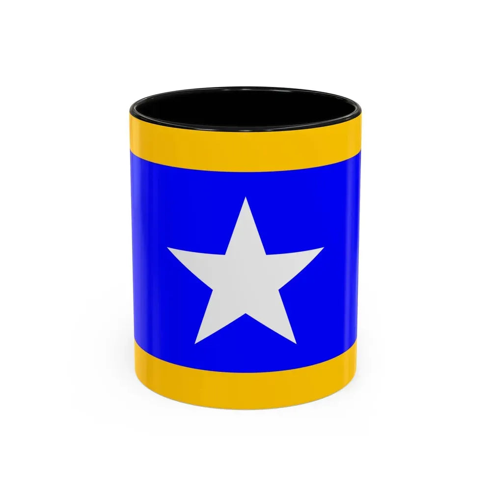 Flag of Qrendi Malta - Accent Coffee Mug 11oz Black - Go Mug Yourself