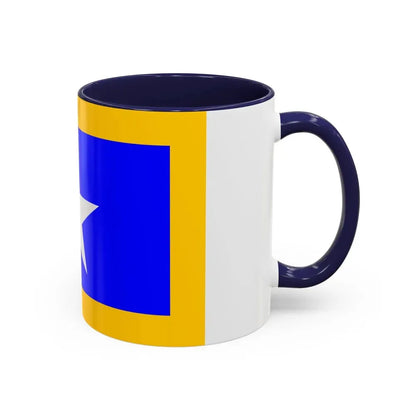 Flag of Qrendi Malta - Accent Coffee Mug - Go Mug Yourself