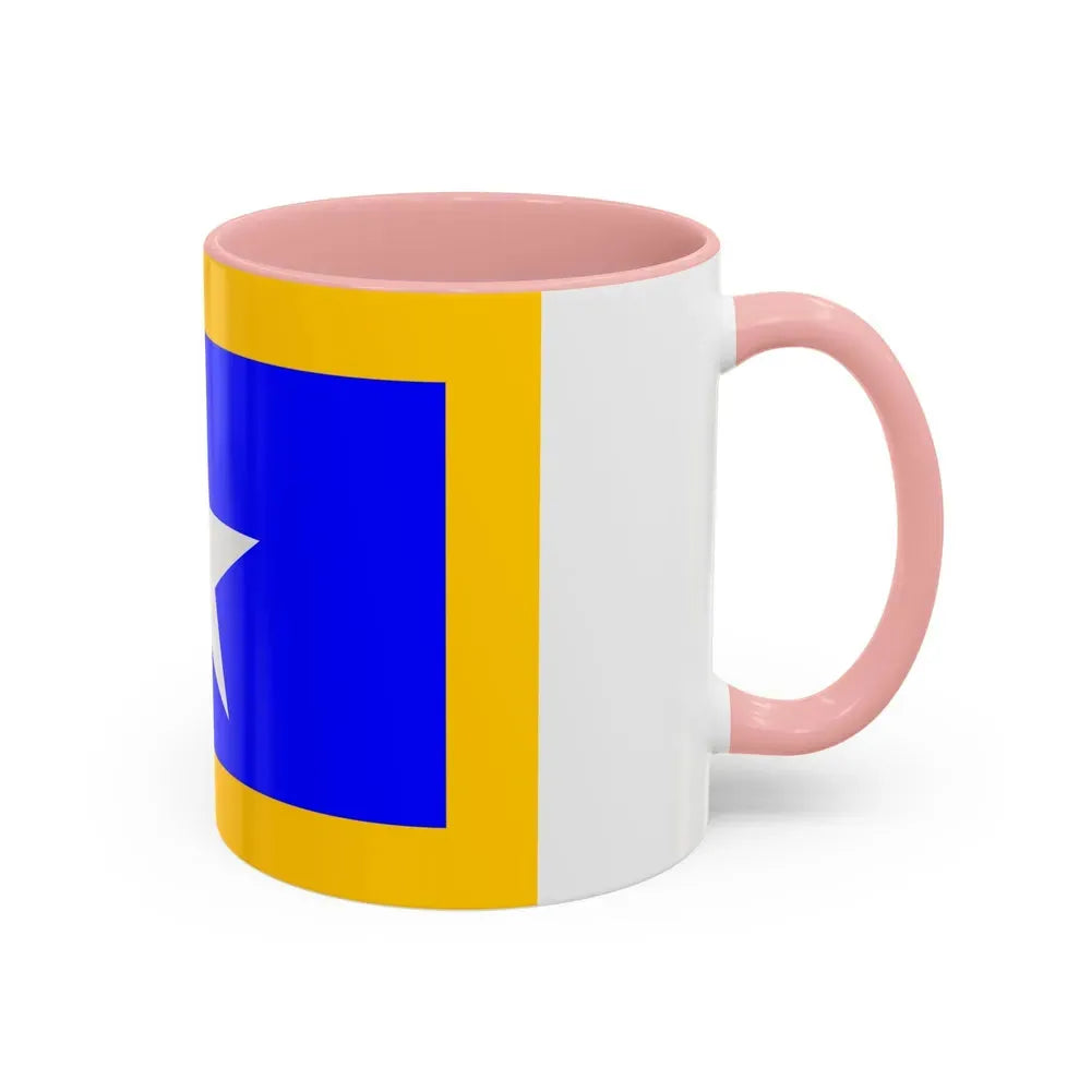 Flag of Qrendi Malta - Accent Coffee Mug - Go Mug Yourself