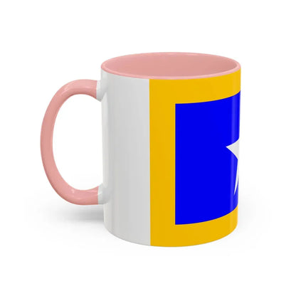 Flag of Qrendi Malta - Accent Coffee Mug - Go Mug Yourself