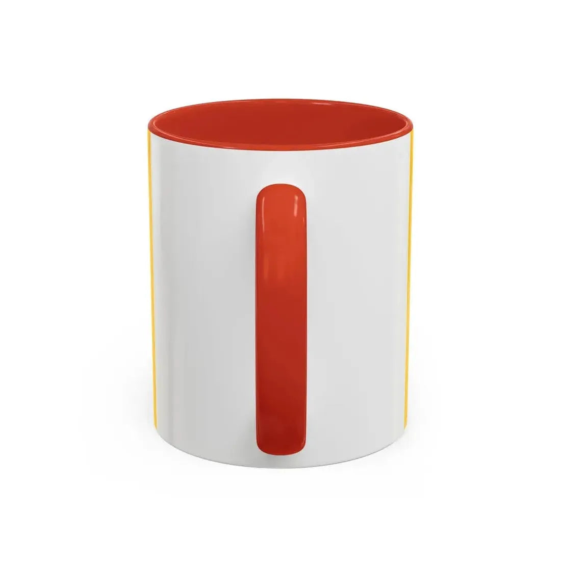Flag of Qrendi Malta - Accent Coffee Mug - Go Mug Yourself