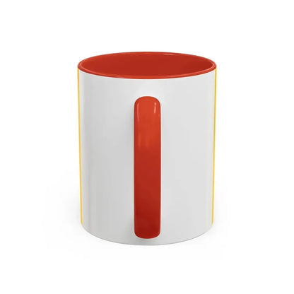 Flag of Qrendi Malta - Accent Coffee Mug - Go Mug Yourself