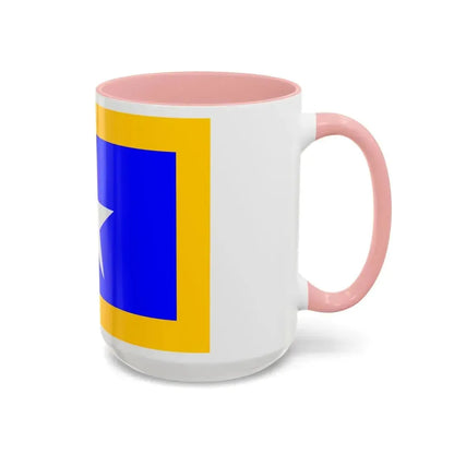 Flag of Qrendi Malta - Accent Coffee Mug - Go Mug Yourself