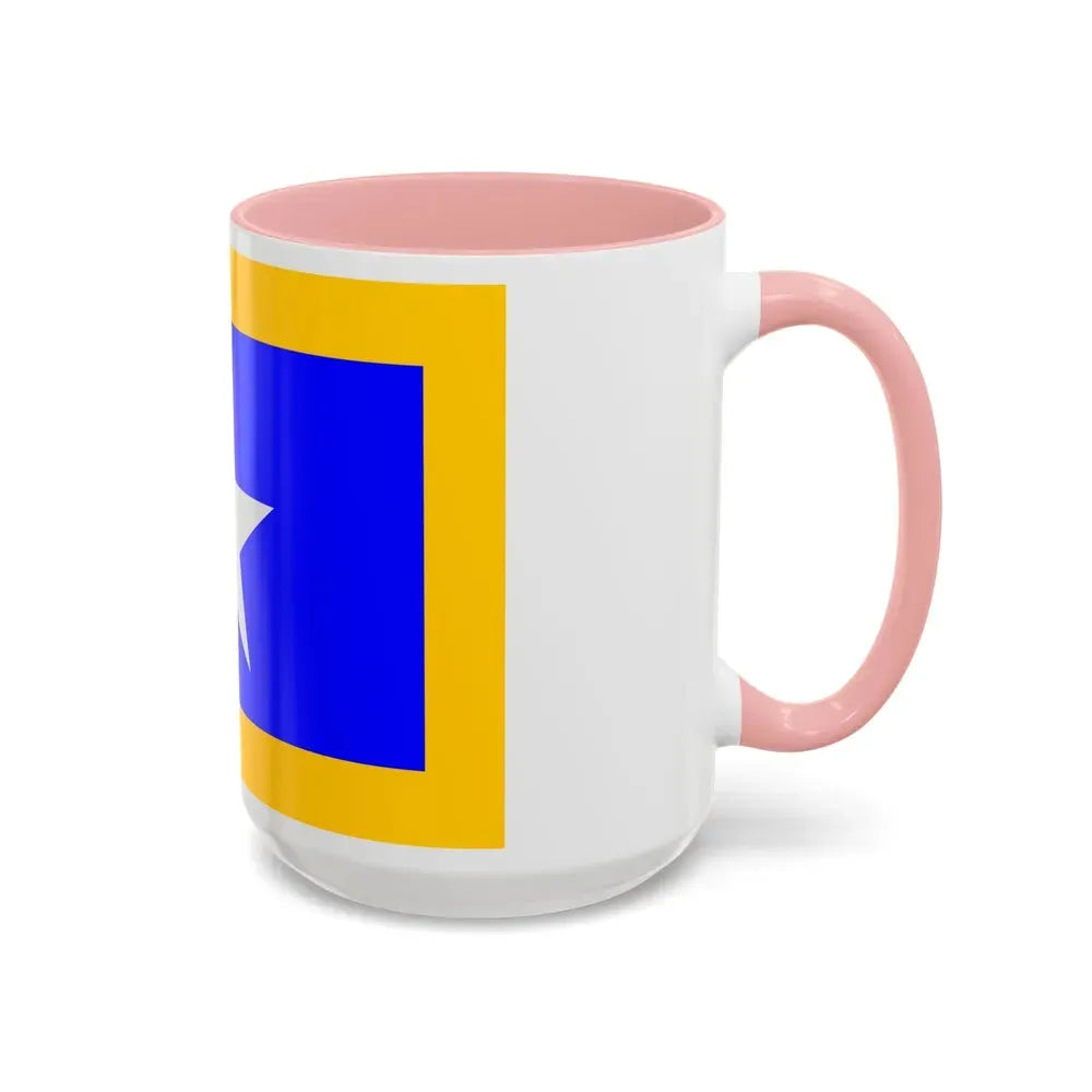 Flag of Qrendi Malta - Accent Coffee Mug - Go Mug Yourself