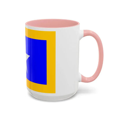Flag of Qrendi Malta - Accent Coffee Mug - Go Mug Yourself