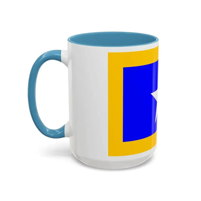 Flag of Qrendi Malta - Accent Coffee Mug - Go Mug Yourself