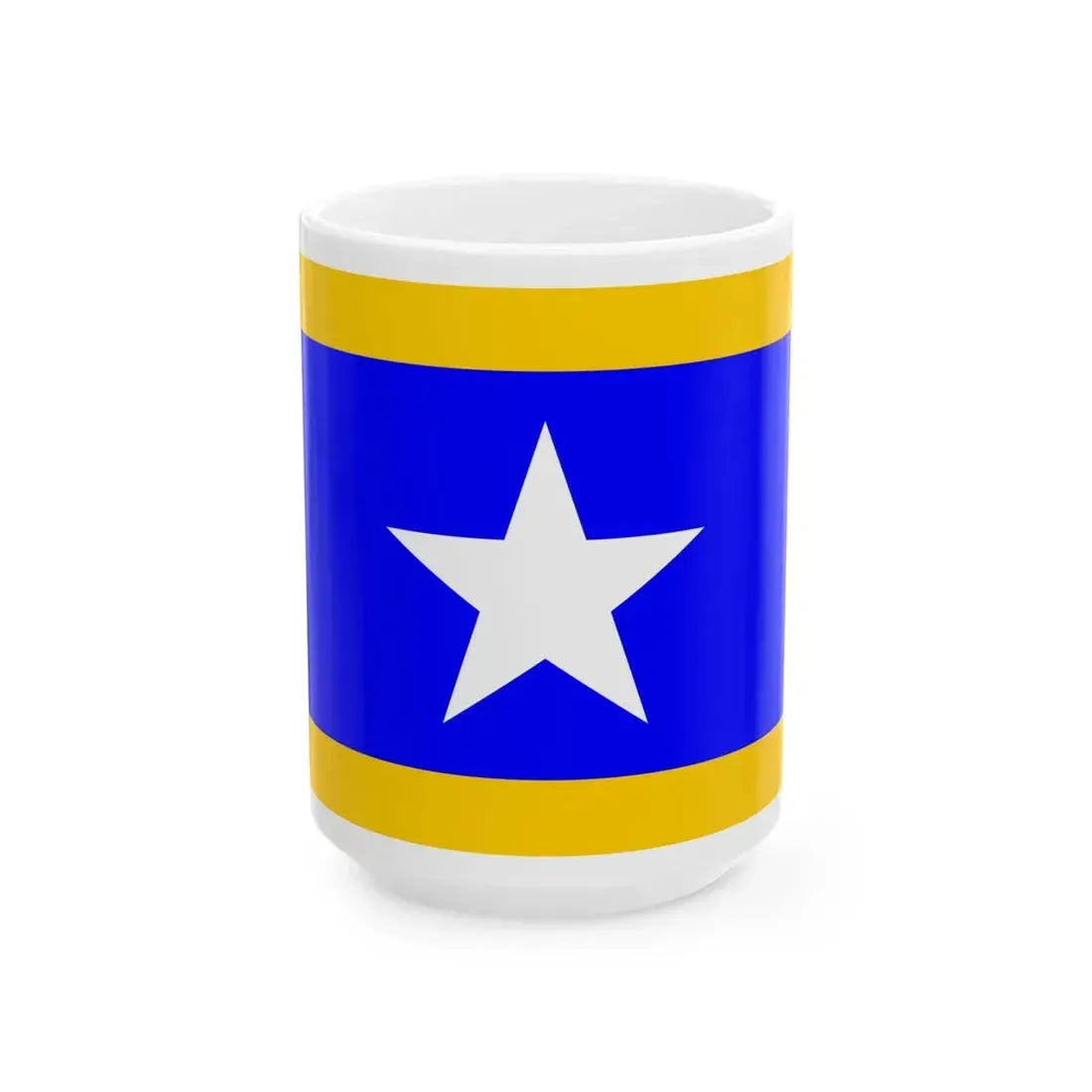 Flag of Qrendi (Malta) White Coffee Mug 15oz - Go Mug Yourself
