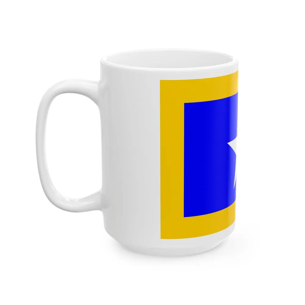 Flag of Qrendi Malta - White Coffee Mug-Go Mug Yourself