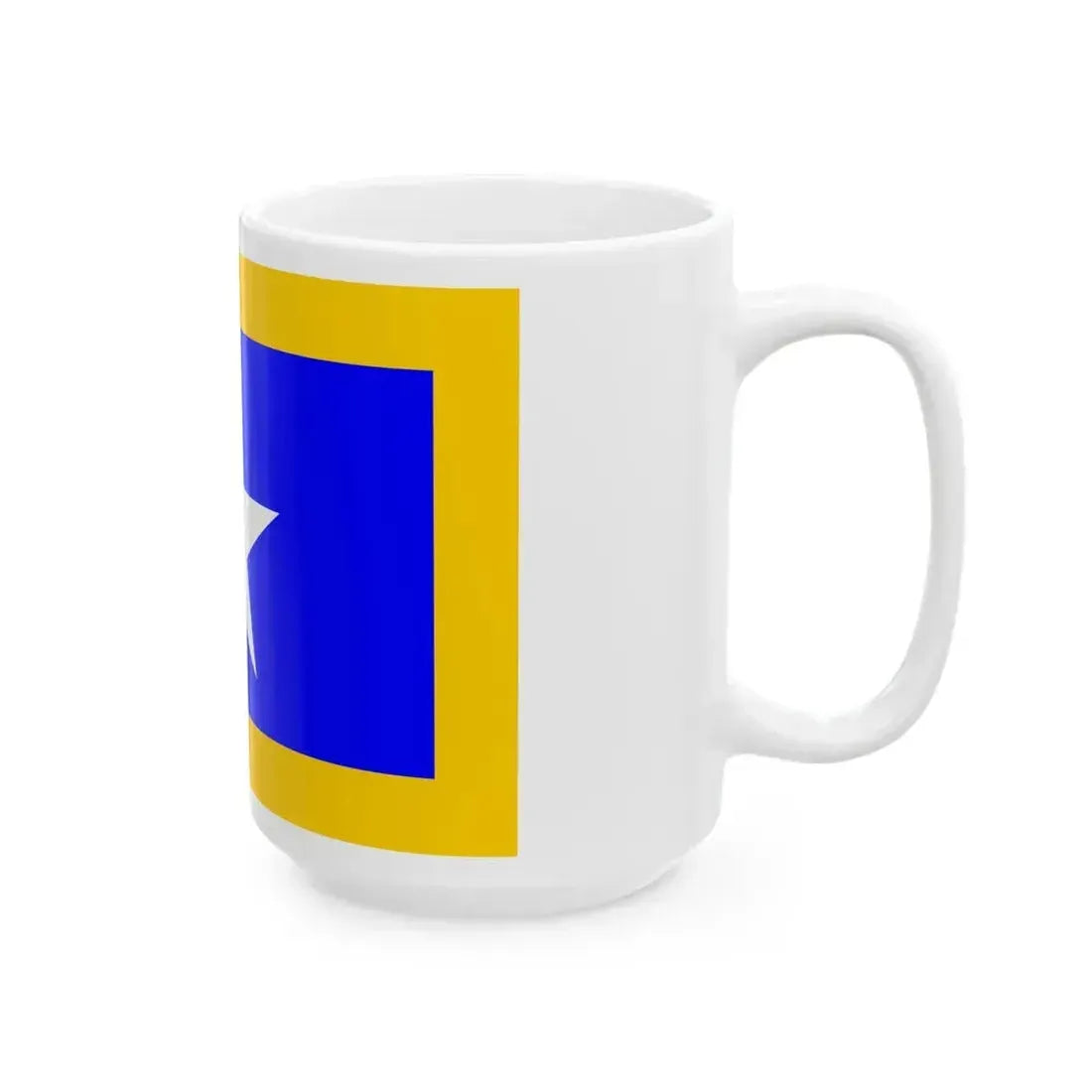 Flag of Qrendi Malta - White Coffee Mug - Go Mug Yourself