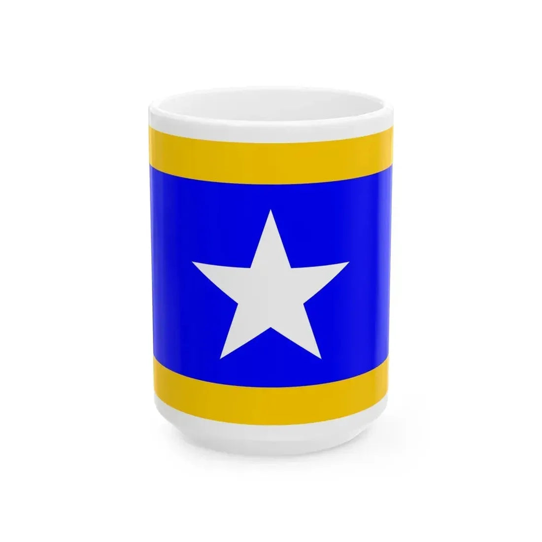 Flag of Qrendi Malta - White Coffee Mug - Go Mug Yourself