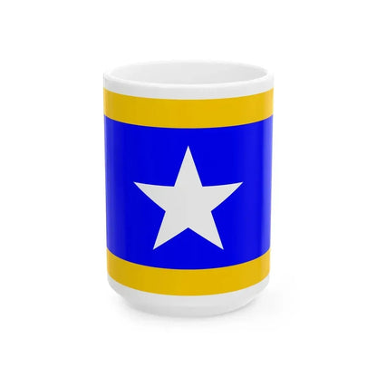 Flag of Qrendi Malta - White Coffee Mug - Go Mug Yourself