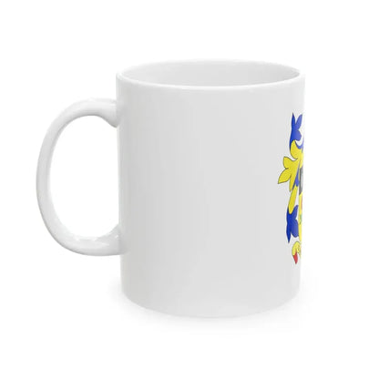 Flag of Quatre Bornes (Mauritius) White Coffee Mug - Go Mug Yourself