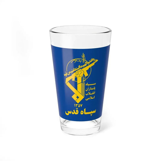 Flag of Quds Force (Iran) Pint Glass 16oz 16oz - Go Mug Yourself