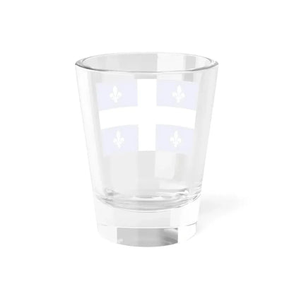 Flag of Quebec Canada - Shot Glass 1.5oz - Go Mug Yourself