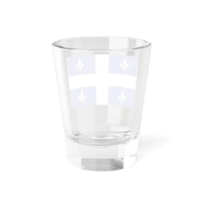 Flag of Quebec (Canada) Shot Glass 1.5oz - Go Mug Yourself