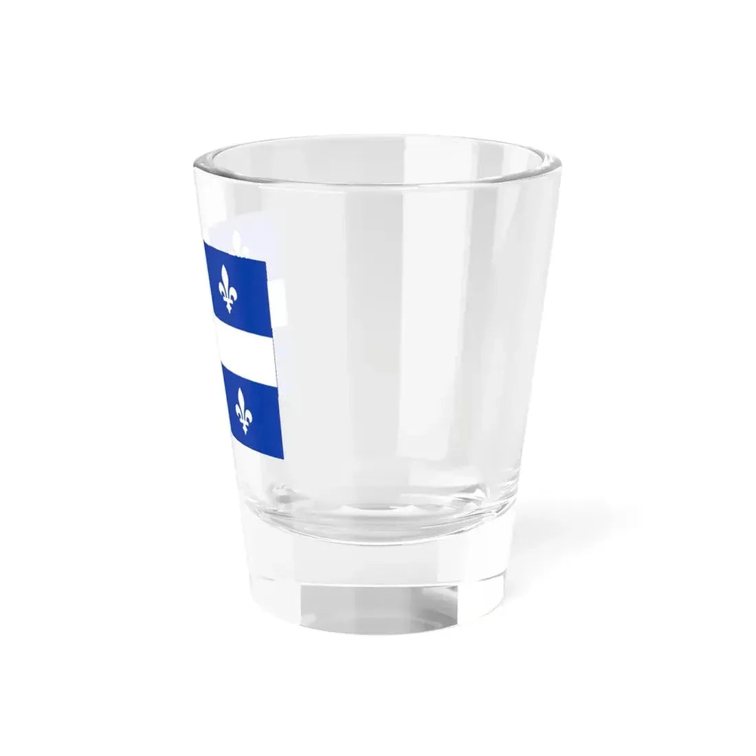 Flag of Quebec Canada - Shot Glass 1.5oz - Go Mug Yourself