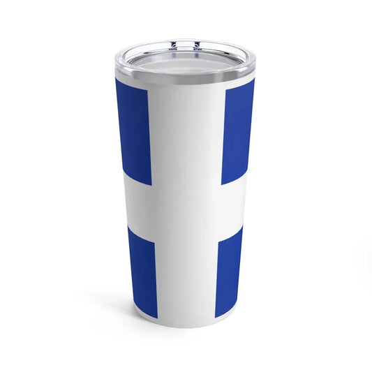 Flag of Quebec Canada - Tumbler 20oz 20oz - Go Mug Yourself