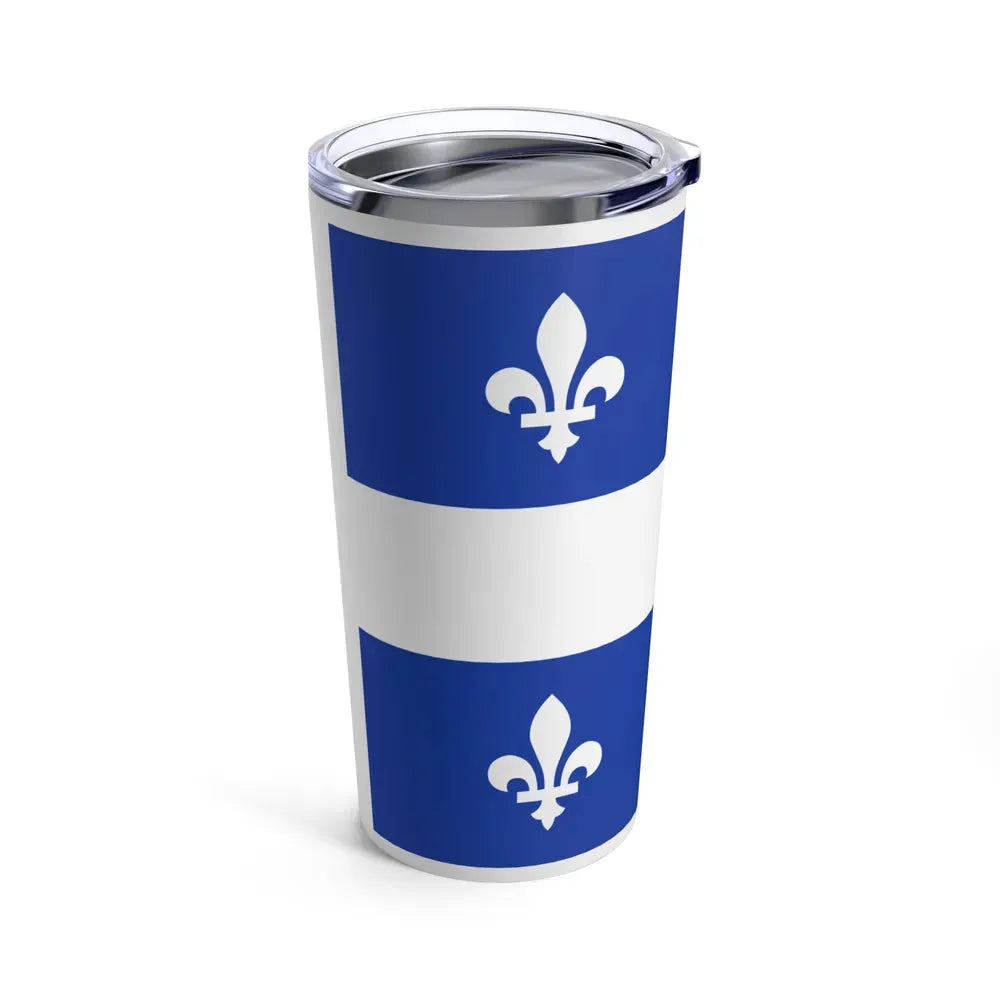 Flag of Quebec Canada - Tumbler 20oz - Go Mug Yourself