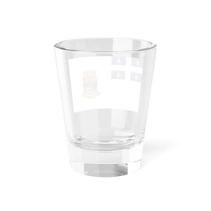 Flag of Quebec City 1967-1987 (Canada) Shot Glass 1.5oz - Go Mug Yourself