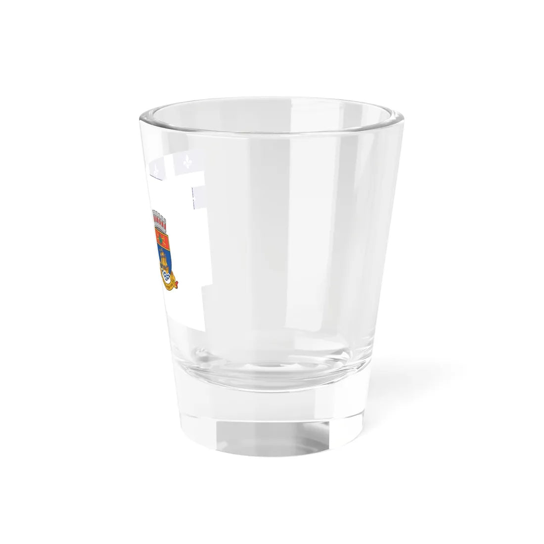 Flag of Quebec City 1967-1987 (Canada) Shot Glass 1.5oz - Go Mug Yourself
