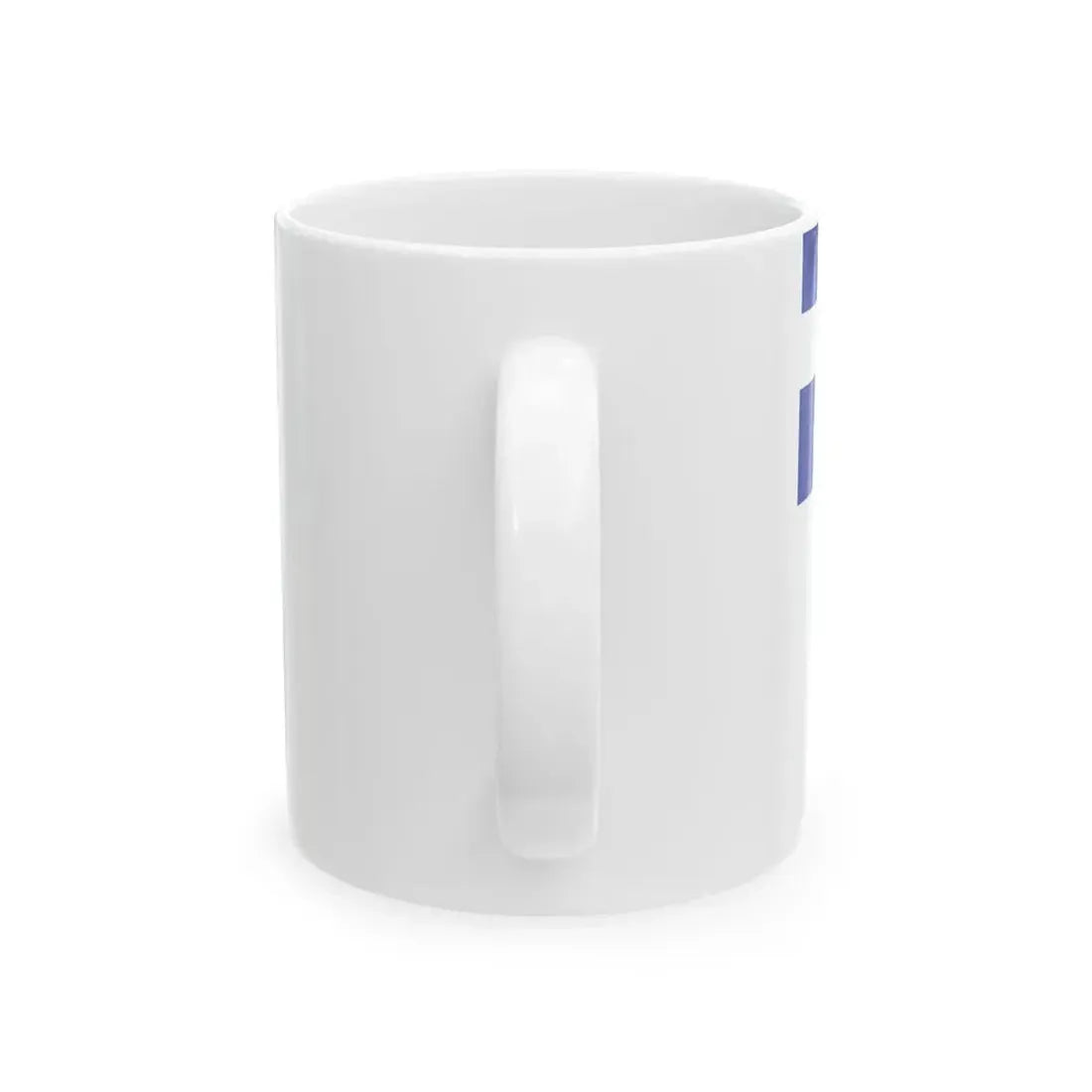 Flag of Quebec City 1967-1987 (Canada) White Coffee Mug - Go Mug Yourself