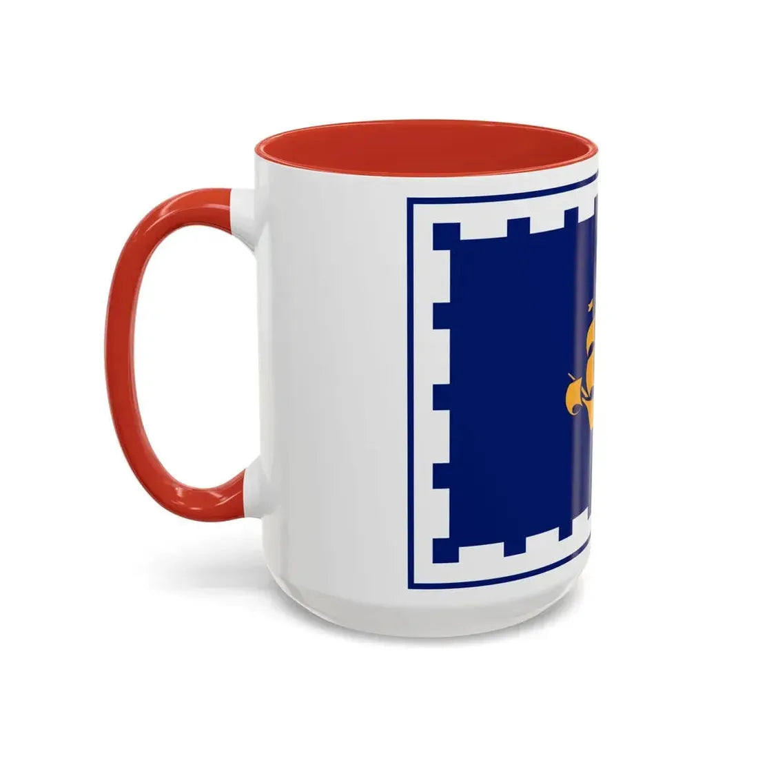 Flag of Quebec City Canada - Accent Coffee Mug - Go Mug Yourself