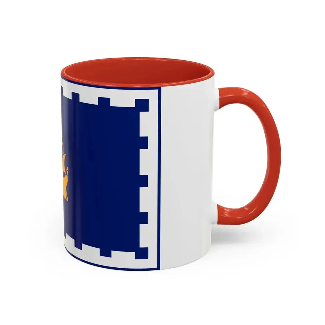 Flag of Quebec City Canada - Accent Coffee Mug - Go Mug Yourself