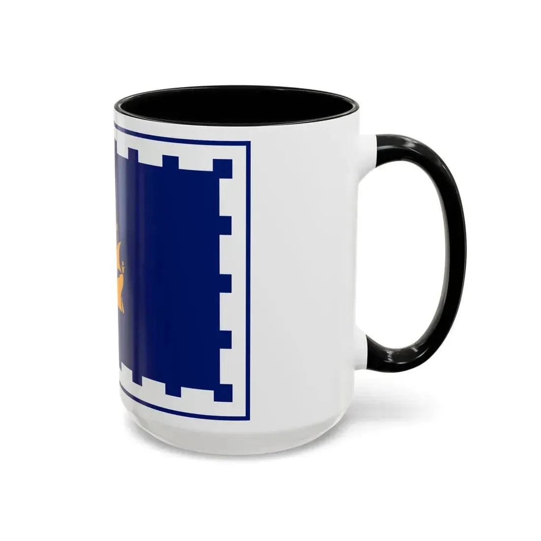 Flag of Quebec City Canada - Accent Coffee Mug - Go Mug Yourself