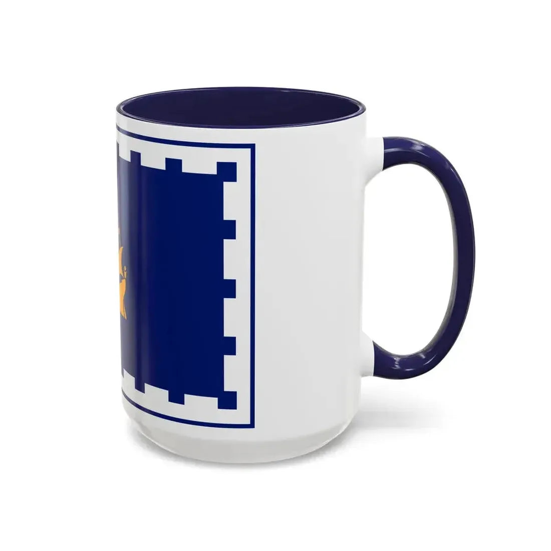 Flag of Quebec City Canada - Accent Coffee Mug - Go Mug Yourself