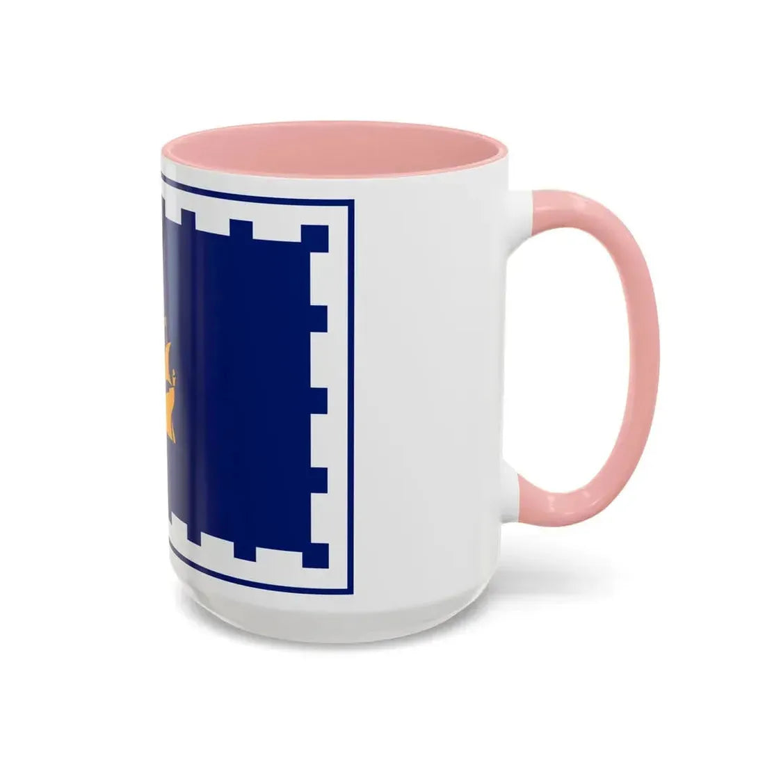 Flag of Quebec City Canada - Accent Coffee Mug - Go Mug Yourself