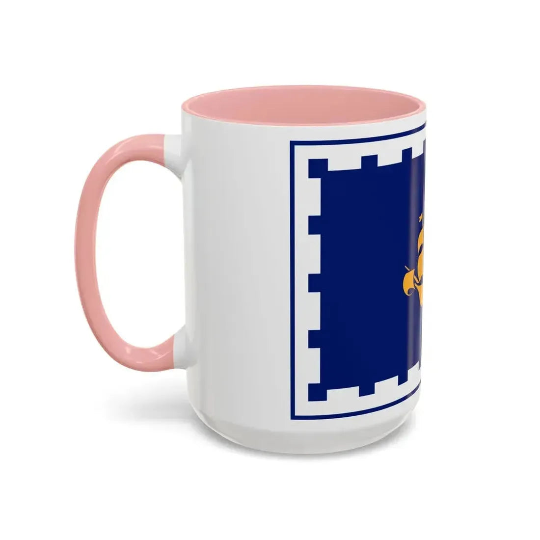 Flag of Quebec City Canada - Accent Coffee Mug - Go Mug Yourself