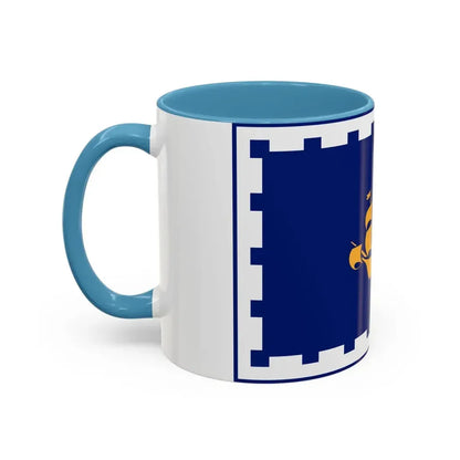 Flag of Quebec City Canada - Accent Coffee Mug - Go Mug Yourself