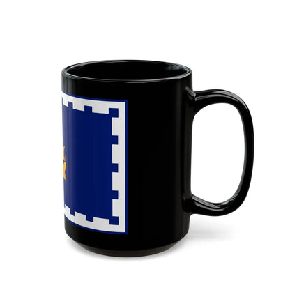 Flag of Quebec City Canada - Black Coffee Mug-Go Mug Yourself