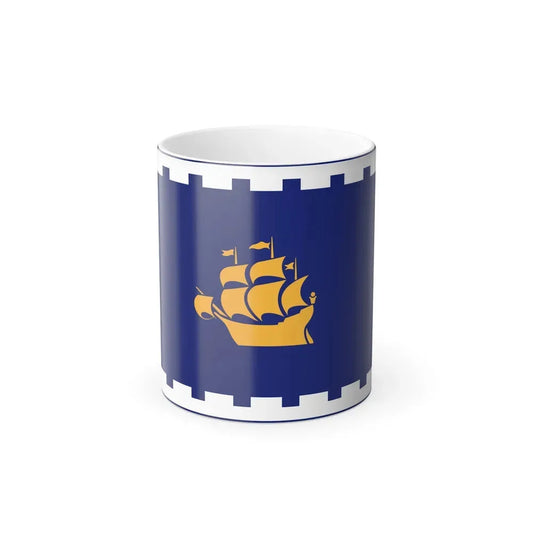 Flag of Quebec City Canada - Color Changing Coffee Mug 11oz - Go Mug Yourself