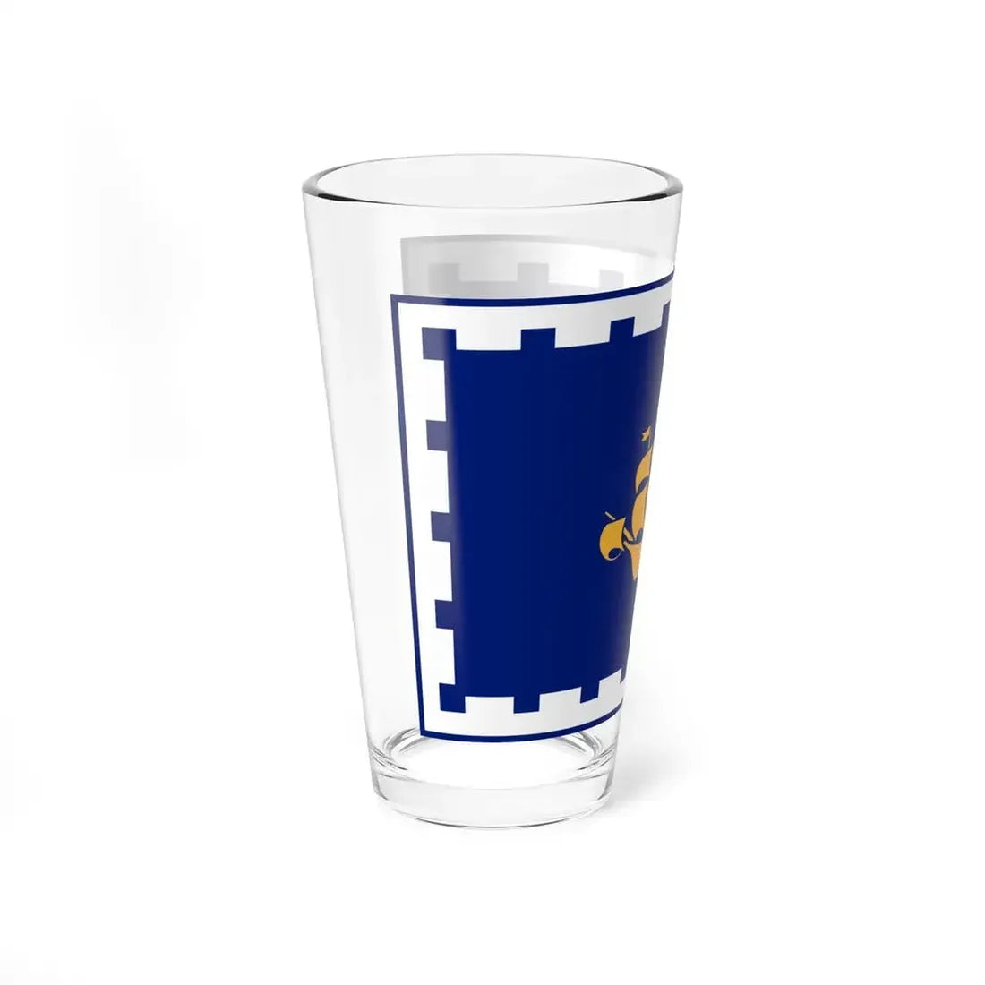 Flag of Quebec City Canada - Pint Glass 16oz - Go Mug Yourself