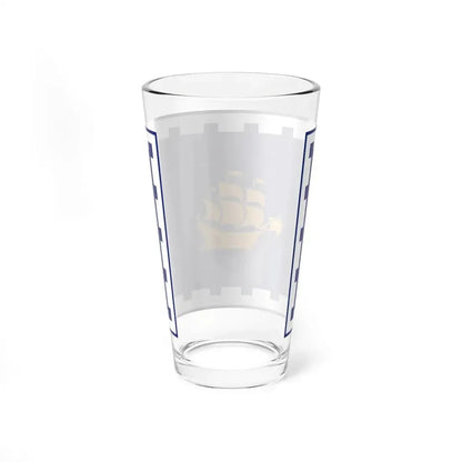 Flag of Quebec City Canada - Pint Glass 16oz - Go Mug Yourself