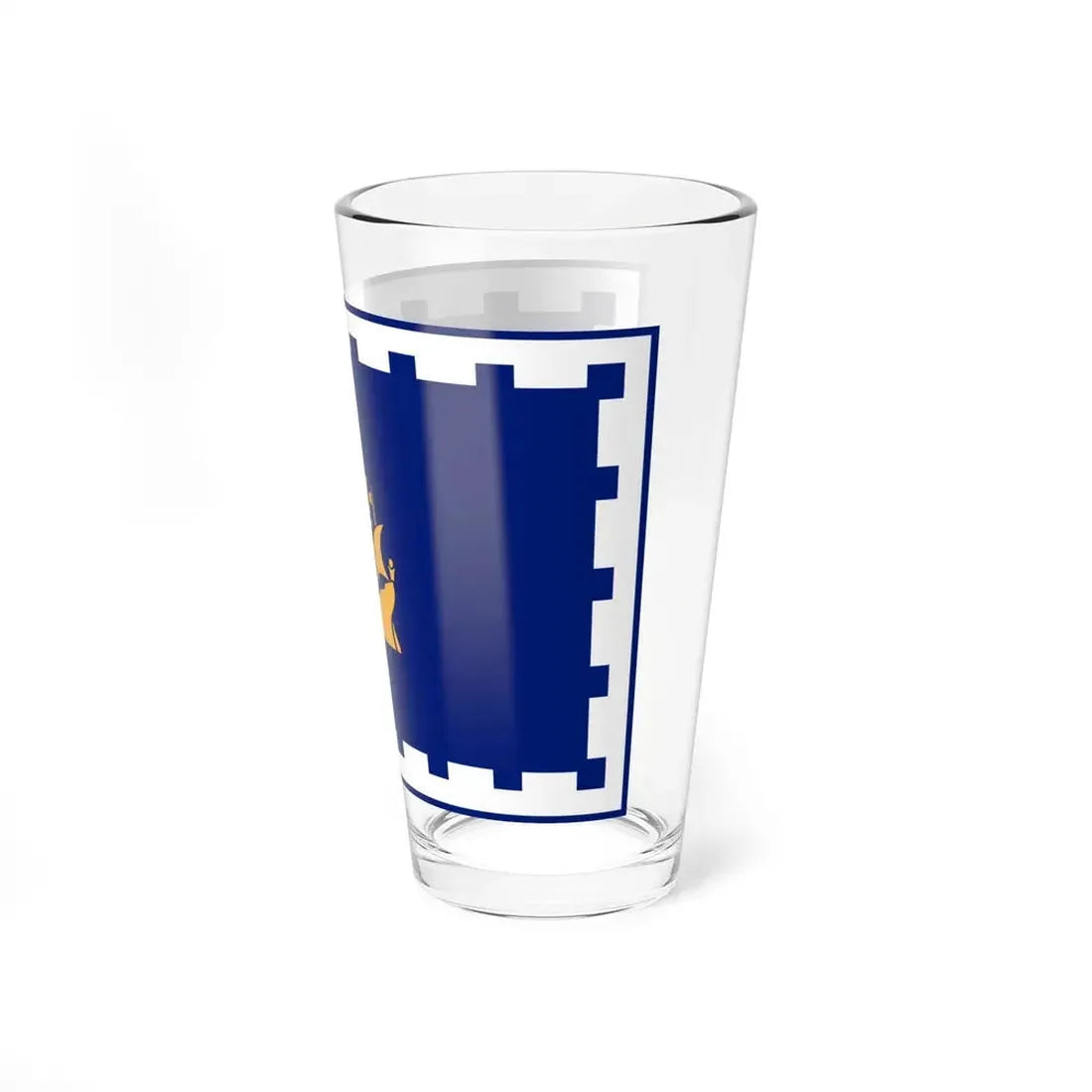 Flag of Quebec City Canada - Pint Glass 16oz - Go Mug Yourself