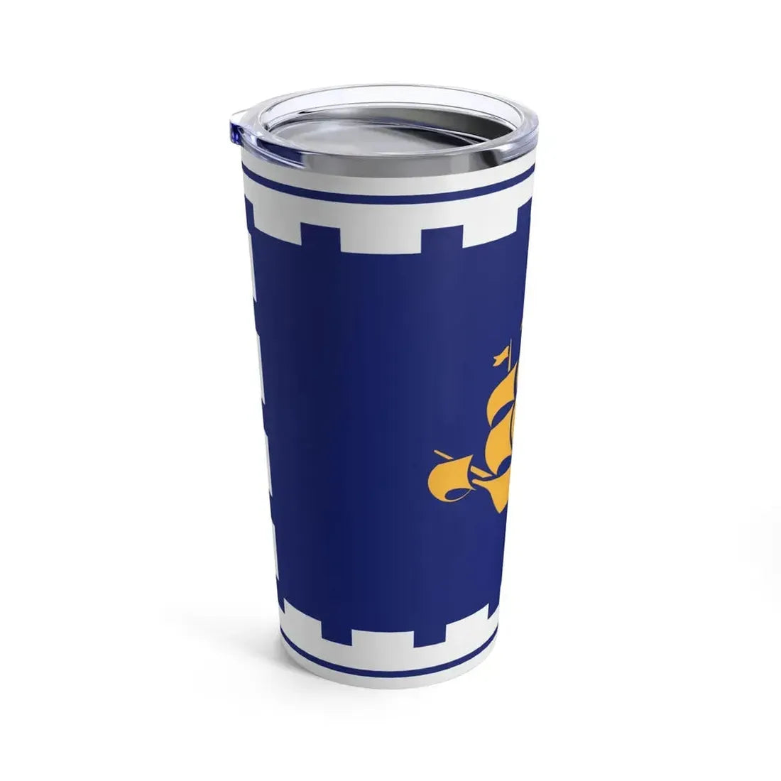 Flag of Quebec City Canada - Tumbler 20oz - Go Mug Yourself