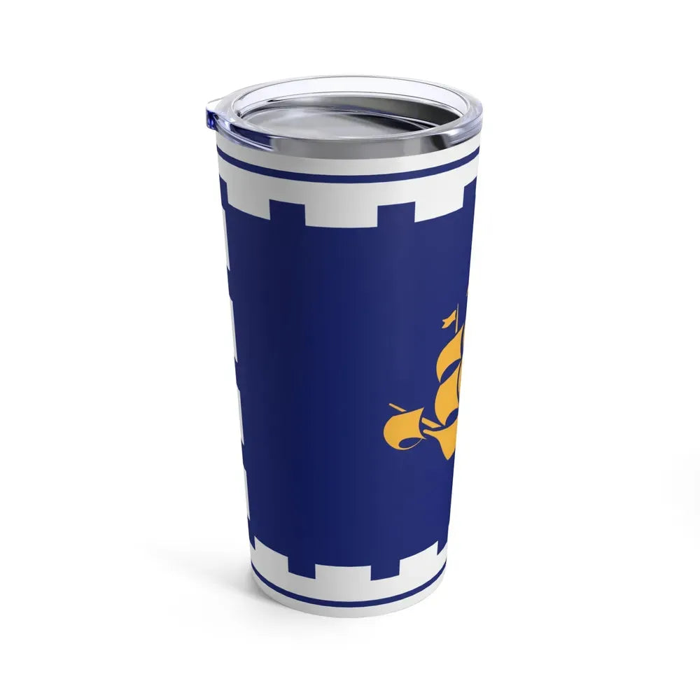 Flag of Quebec City Canada - Tumbler 20oz - Go Mug Yourself