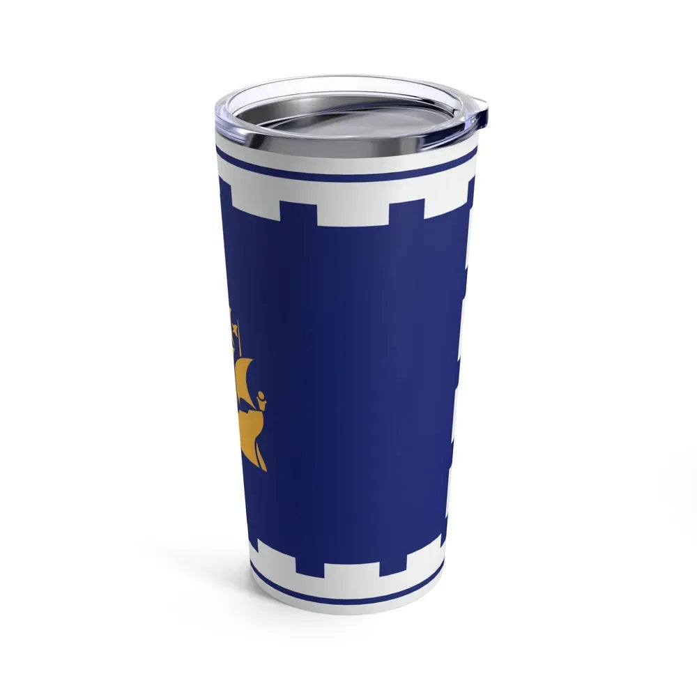 Flag of Quebec City Canada - Tumbler 20oz - Go Mug Yourself