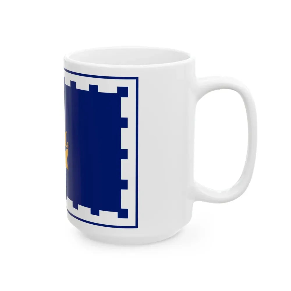 Flag of Quebec City Canada - White Coffee Mug - Go Mug Yourself