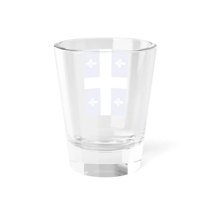 Flag of Quebec vertical (Canada) Shot Glass 1.5oz - Go Mug Yourself