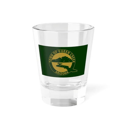 Flag of Queen Creek Arizona (United States) Shot Glass 1.5oz 1.5oz - Go Mug Yourself