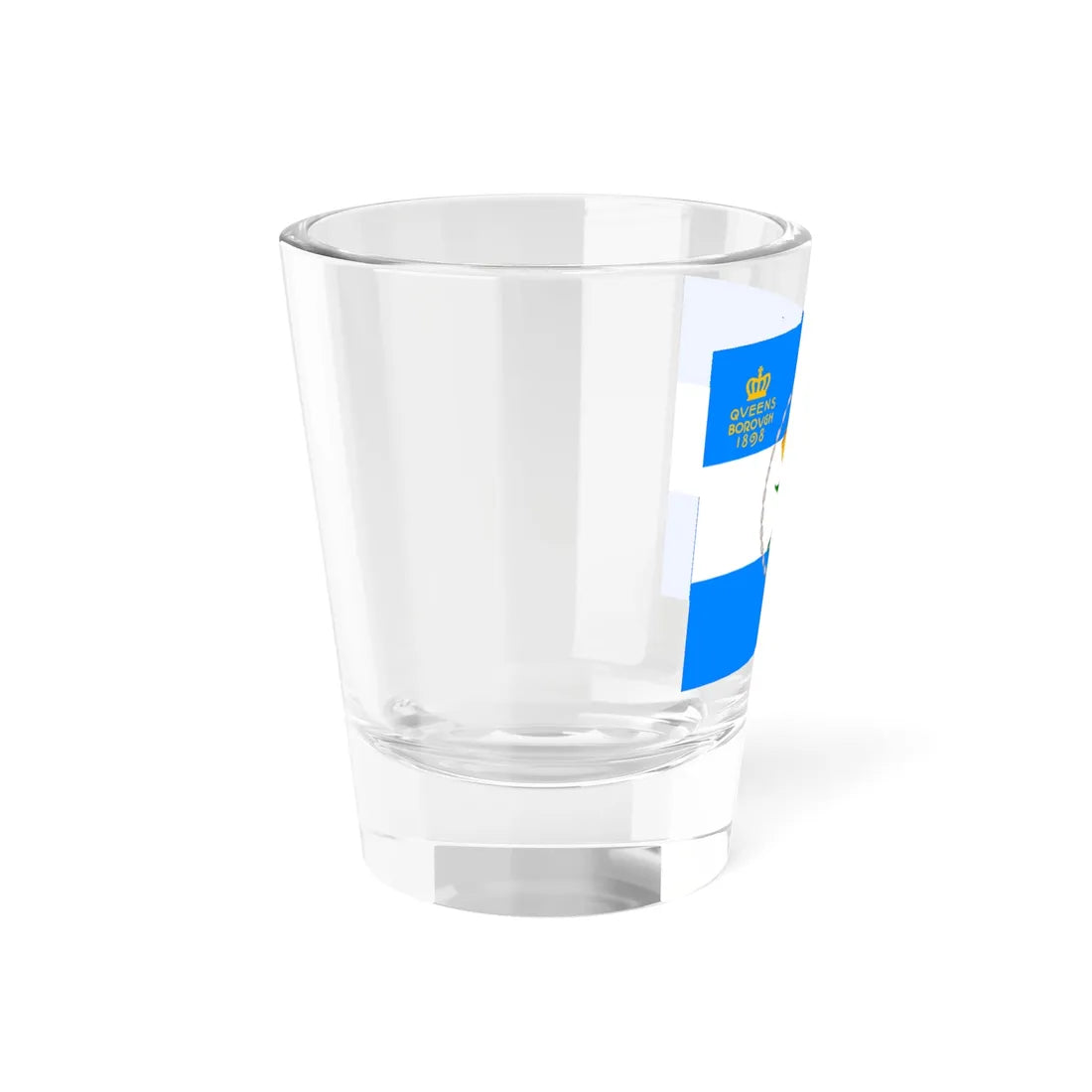 Flag of Queens New York (United States) Shot Glass 1.5oz - Go Mug Yourself