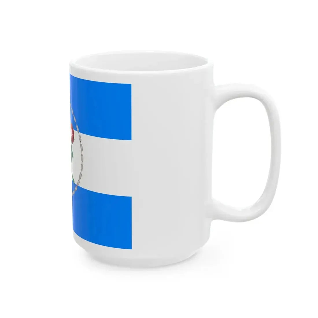 Flag of Queens New York (United States) White Coffee Mug - Go Mug Yourself