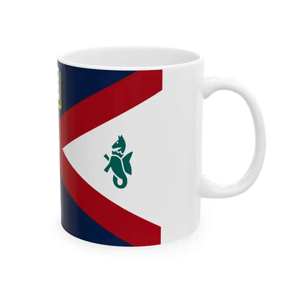 Flag of Queens University Belfast (Ireland) White Coffee Mug - Go Mug Yourself
