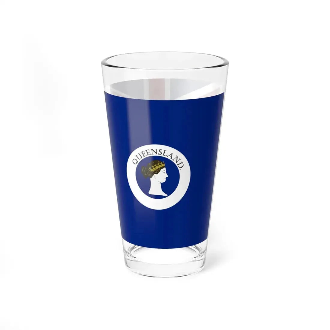 Flag of Queensland 1870-1876 (Australia) Pint Glass 16oz - Go Mug Yourself